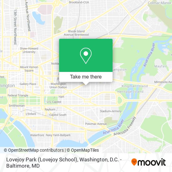 Mapa de Lovejoy Park (Lovejoy School)