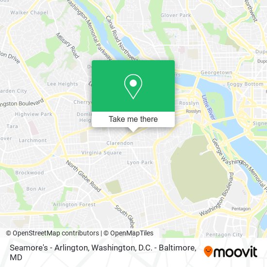 Seamore's - Arlington map