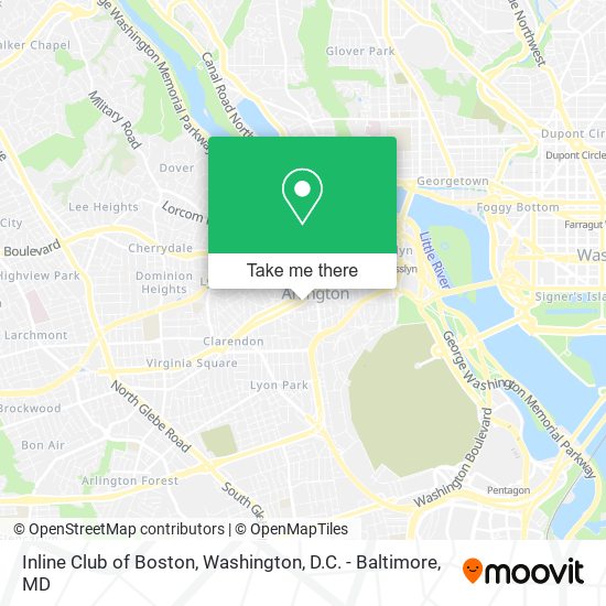 Mapa de Inline Club of Boston