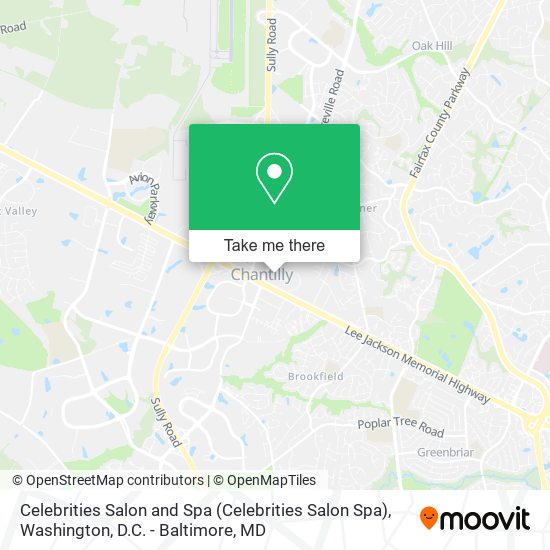 Celebrities Salon and Spa map