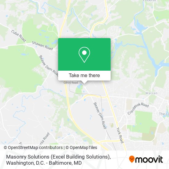 Masonry Solutions (Excel Building Solutions) map