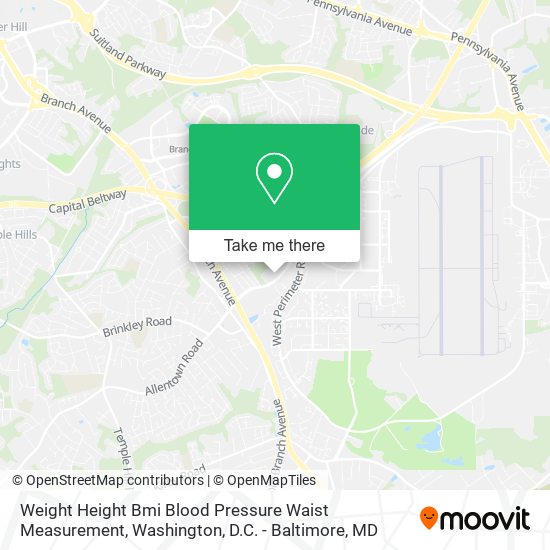 Mapa de Weight Height Bmi Blood Pressure Waist Measurement