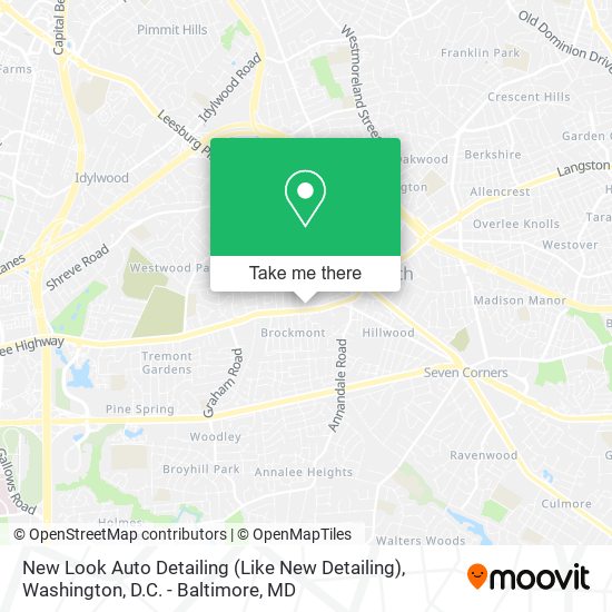 New Look Auto Detailing (Like New Detailing) map