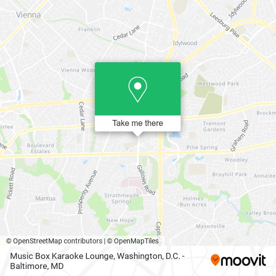 Mapa de Music Box Karaoke Lounge