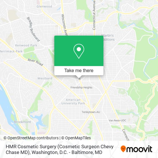 HMR Cosmetic Surgery (Cosmetic Surgeon Chevy Chase MD) map