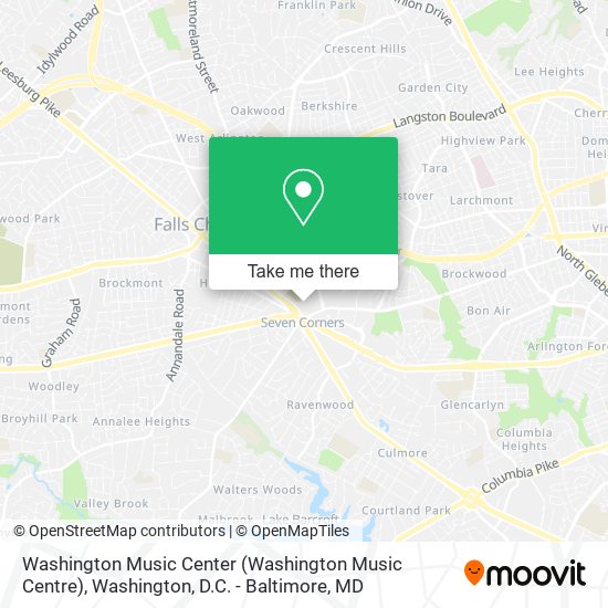 Washington Music Center (Washington Music Centre) map