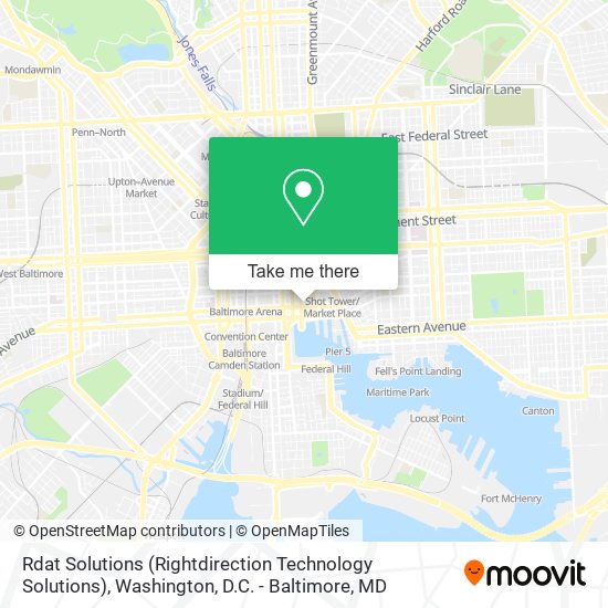 Rdat Solutions (Rightdirection Technology Solutions) map