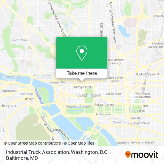 Industrial Truck Association map
