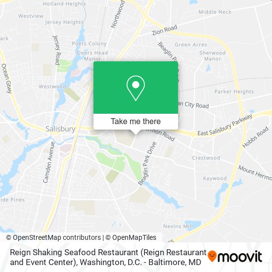 Reign Shaking Seafood Restaurant (Reign Restaurant and Event Center) map