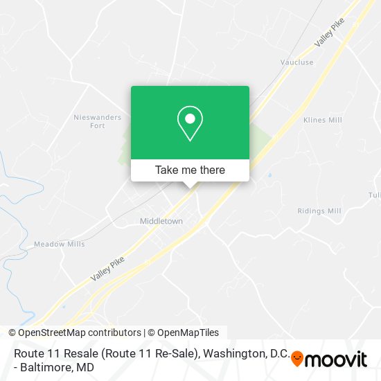 Route 11 Resale (Route 11 Re-Sale) map