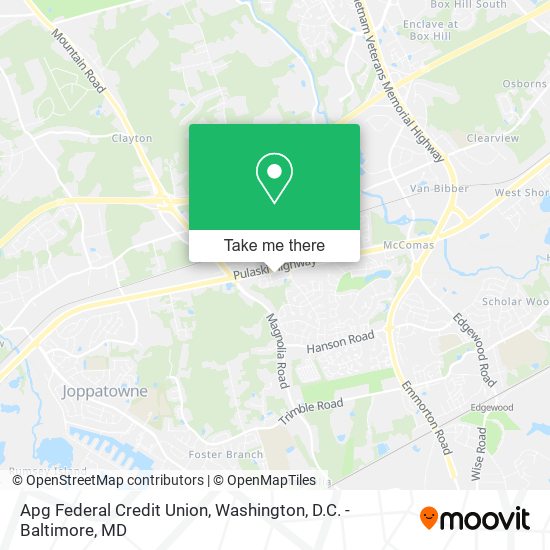 Apg Federal Credit Union map