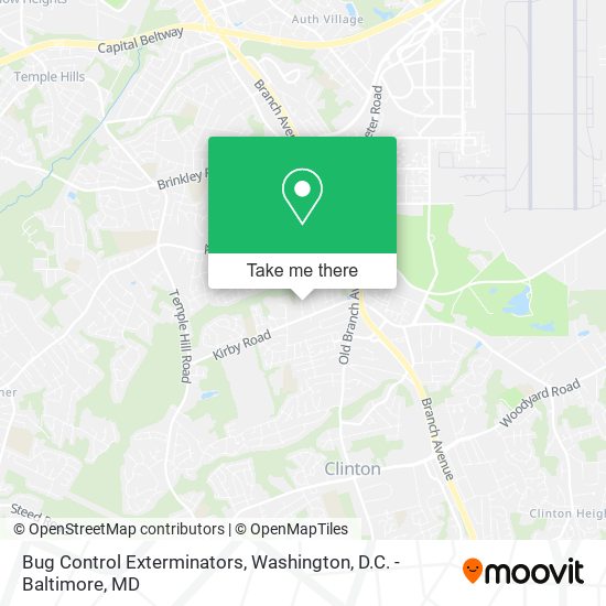 Mapa de Bug Control Exterminators