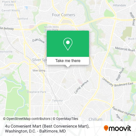Mapa de 4u Convenient Mart (Best Convenience Mart)