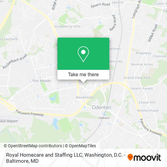 Royal Homecare and Staffing LLC map
