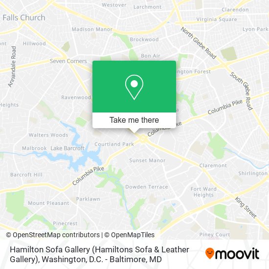 Hamilton Sofa Gallery (Hamiltons Sofa & Leather Gallery) map