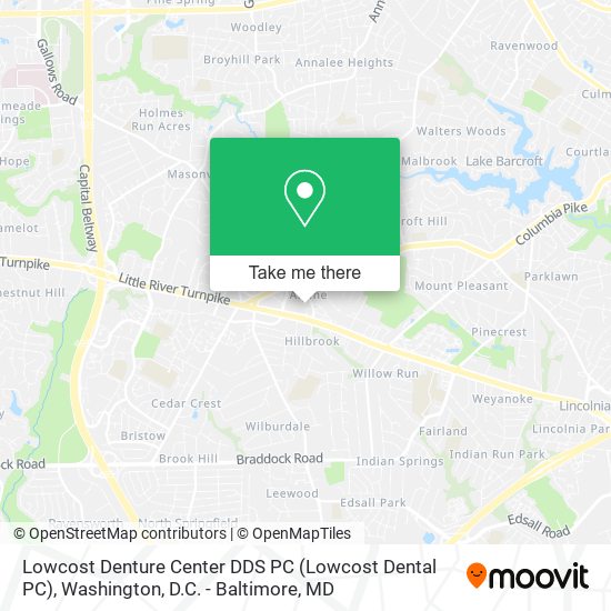 Lowcost Denture Center DDS PC (Lowcost Dental PC) map