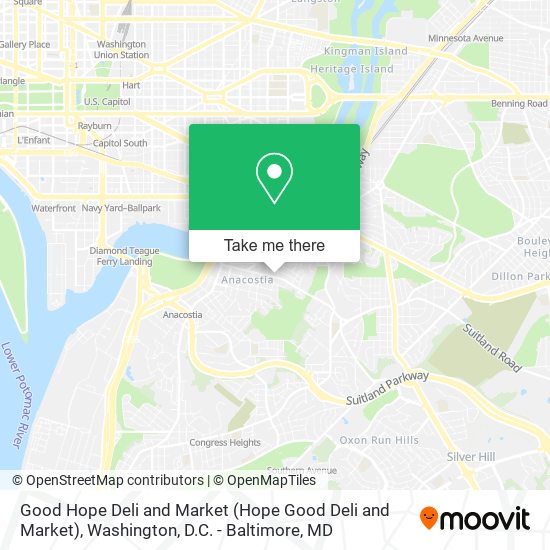Mapa de Good Hope Deli and Market