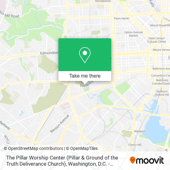 Mapa de The Pillar Worship Center (Pillar & Ground of the Truth Deliverance Church)