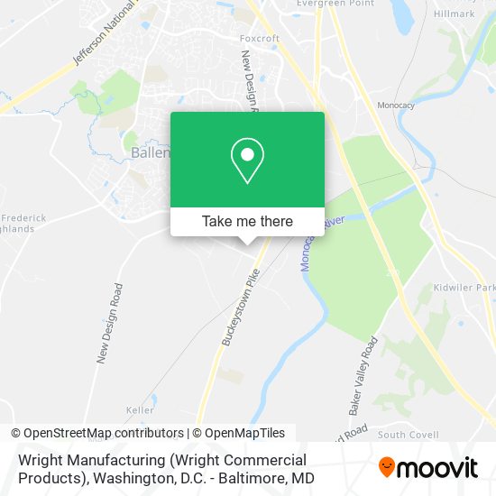Wright Manufacturing (Wright Commercial Products) map