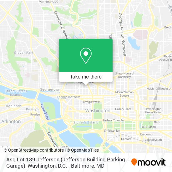 Asg Lot 189 Jefferson (Jefferson Building Parking Garage) map