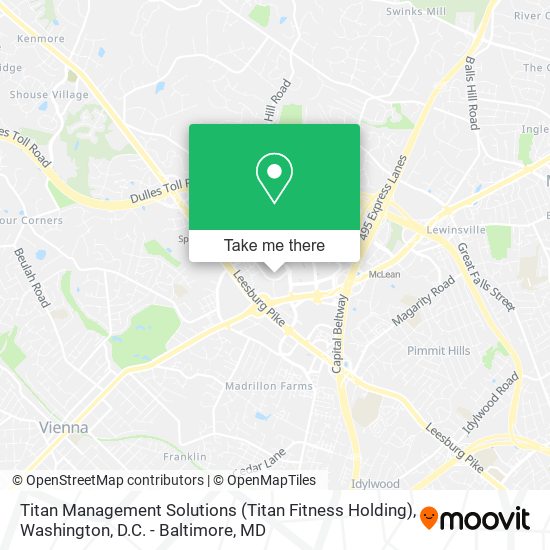 Mapa de Titan Management Solutions (Titan Fitness Holding)