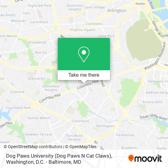 Mapa de Dog Paws University (Dog Paws N Cat Claws)