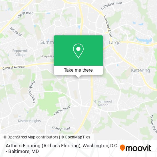 Arthurs Flooring (Arthur's Flooring) map