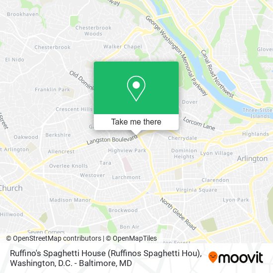 Ruffino's Spaghetti House (Ruffinos Spaghetti Hou) map