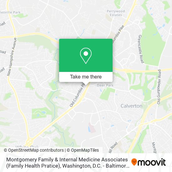 Montgomery Family & Internal Medicine Associates (Family Health Pratice) map