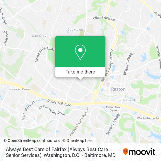 Always Best Care of Fairfax (Always Best Care Senior Services) map