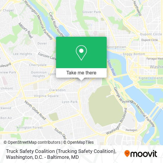 Truck Safety Coalition (Trucking Safety Coalition) map