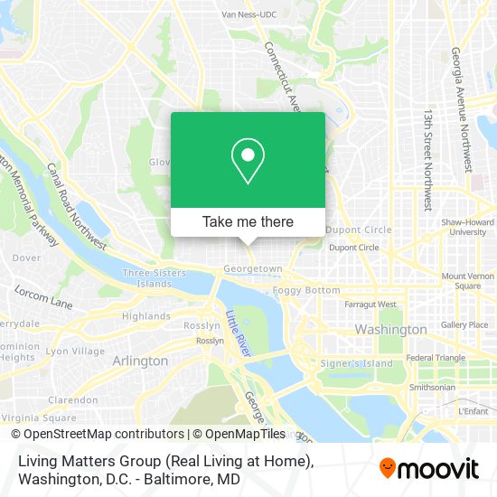 Mapa de Living Matters Group (Real Living at Home)