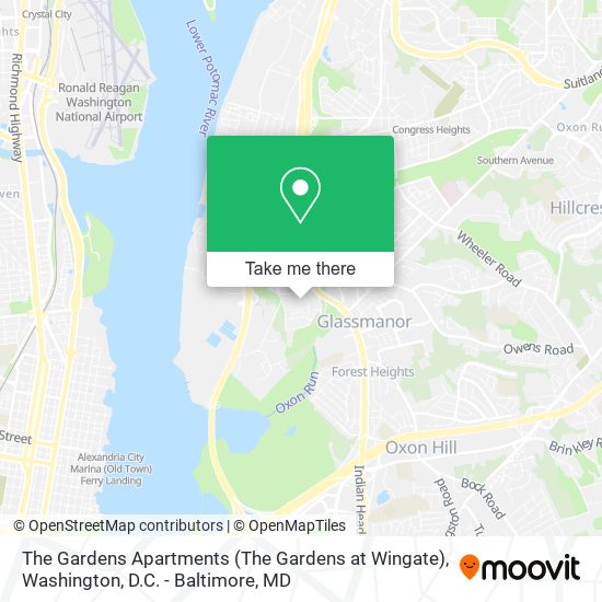 The Gardens Apartments (The Gardens at Wingate) map