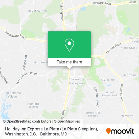 Mapa de Holiday Inn Express La Plata (La Plata Sleep Inn)