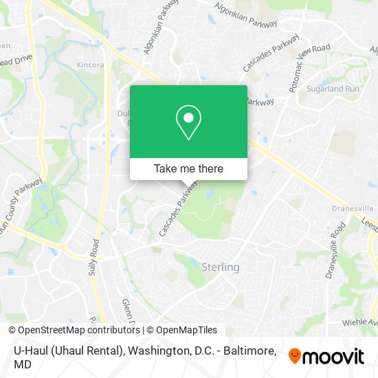 U-Haul (Uhaul Rental) map