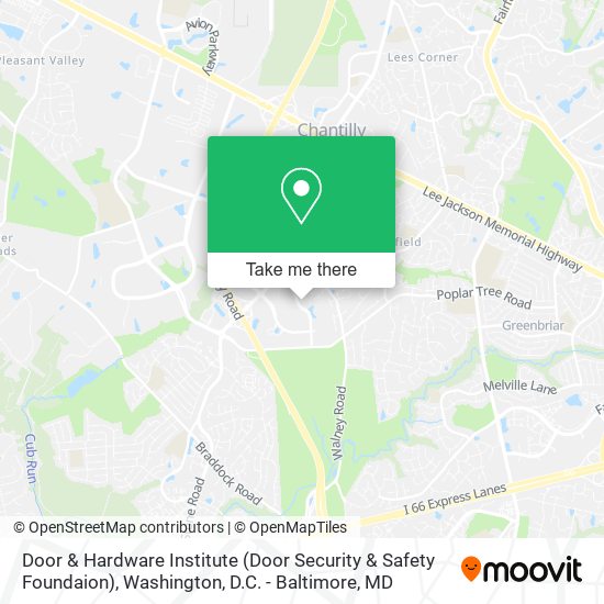Door & Hardware Institute (Door Security & Safety Foundaion) map