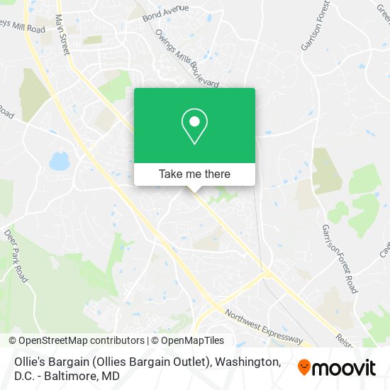Ollie's Bargain (Ollies Bargain Outlet) map