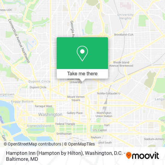 Mapa de Hampton Inn (Hampton by Hilton)