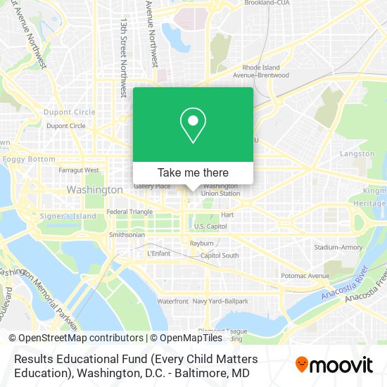 Mapa de Results Educational Fund (Every Child Matters Education)