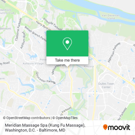 Mapa de Meridian Massage Spa (Kung Fu Massage)