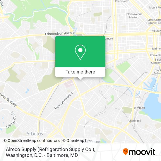 Aireco Supply (Refrigeration Supply Co.) map