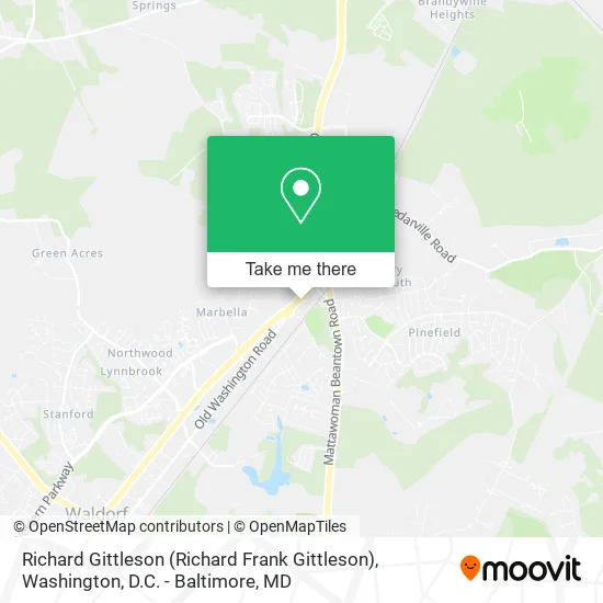Richard Gittleson (Richard Frank Gittleson) map