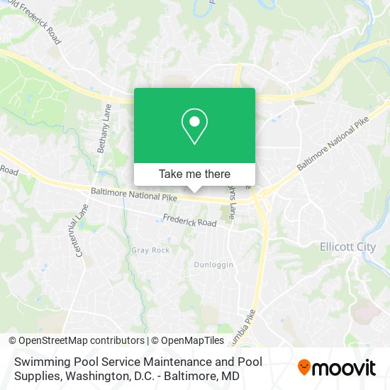 Mapa de Swimming Pool Service Maintenance and Pool Supplies