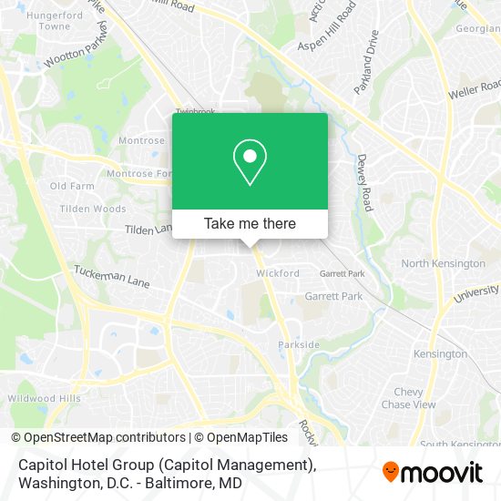Capitol Hotel Group (Capitol Management) map