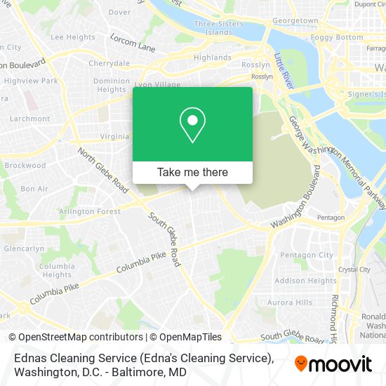 Mapa de Ednas Cleaning Service (Edna's Cleaning Service)