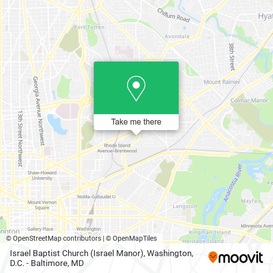 Israel Baptist Church (Israel Manor) map