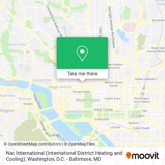Nac International (International District Heating and Cooling) map