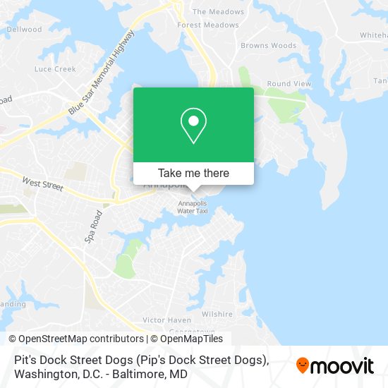 Pit's Dock Street Dogs map