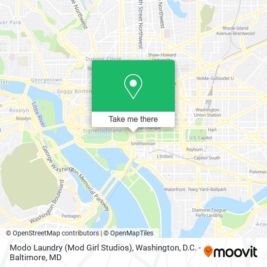 Modo Laundry (Mod Girl Studios) map