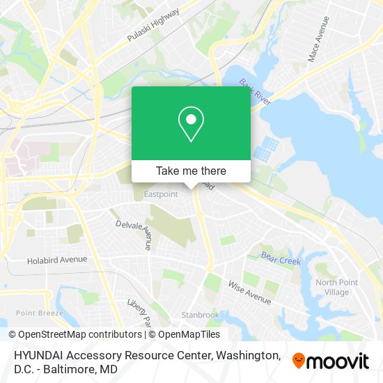 Mapa de HYUNDAI Accessory Resource Center